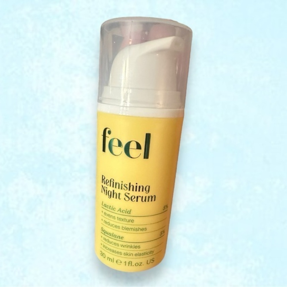 🆕 NWT Feel Beauty Refinishing Night Serum 5% Lactic Acid 30mL 1oz